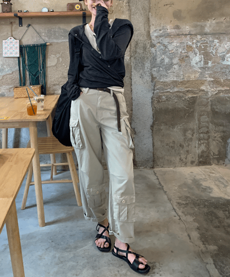 cache-coeur cardigan / 2color　hm1329