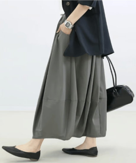 volume balloon skirt  / 2color　hm2634