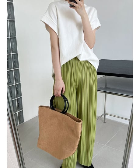 french sleeve t-shirt / 3color　hm2245
