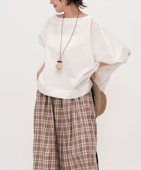 wide dolman blouse / 2color　hm2303