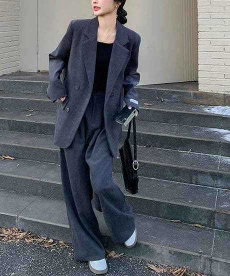 chic pants suit set　hm2508