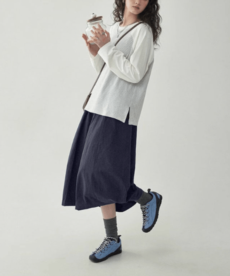 a-line long skirt / 3color　hm2575