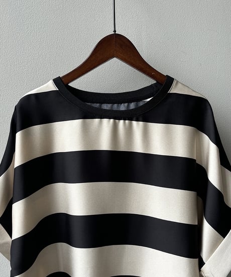 striped loose top　hm1637