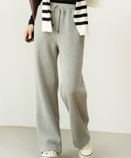 《即納》straight sweat pants / 3color　hm1977