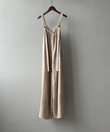 nuance wide overalls / 2color　hm1600