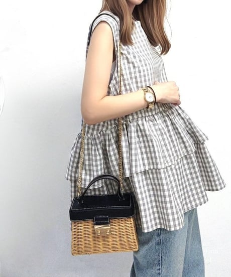 peplum flare top / 11type　hm2973