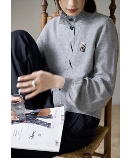puff sleeve knit / 3color　hm2551