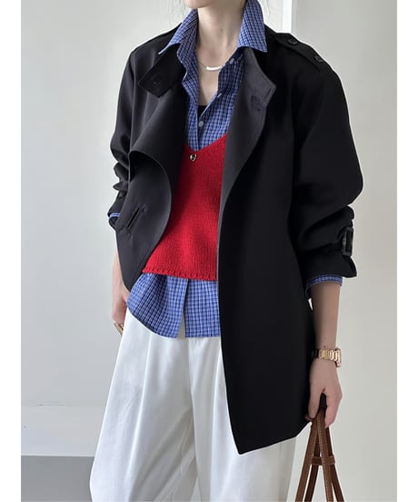 classic trench coat / 3color　hm2072