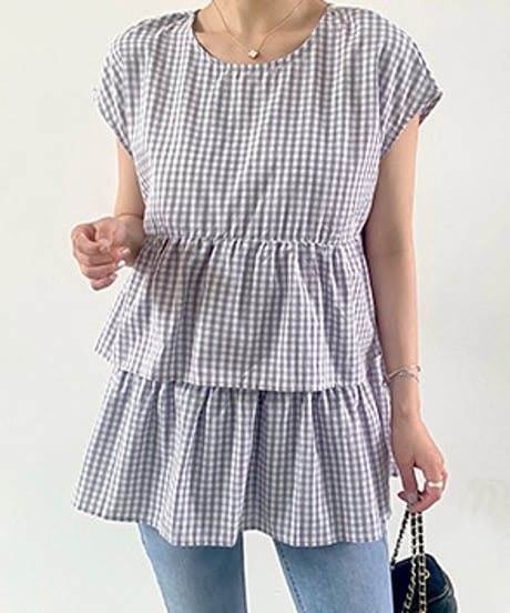 peplum flare top / 11type　hm2973