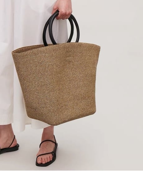 round handle tote bag　hm1532