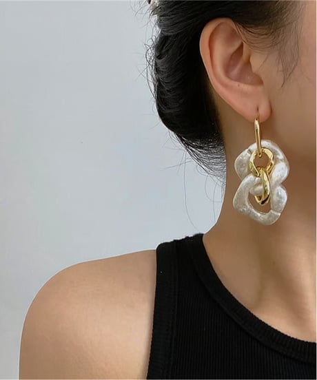 crystal chain pierce　hm2157
