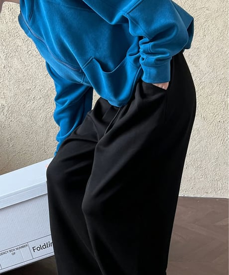 soft wide sweatpants / 3color　hm2065