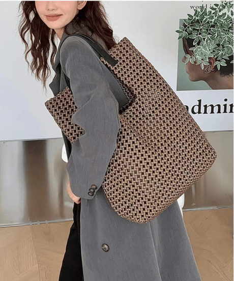 mesh tote bag / 2color　hm2247