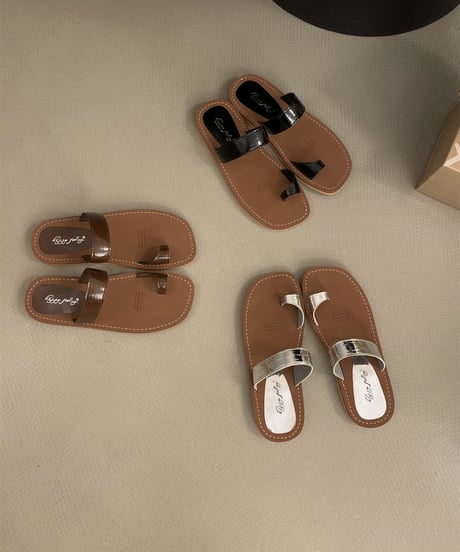 minimal design sandal / 3color　hm1534