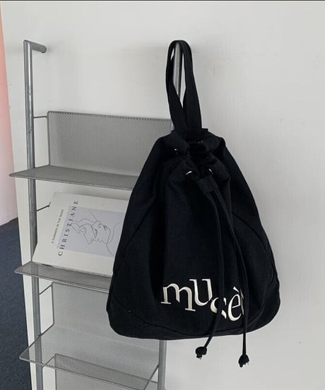 casual logo knapsack  / 4color　hm1998