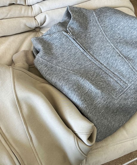 sweatshirt half zip pullover / 3color　hm1705