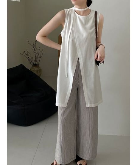 asymmetric tunic top / 3color　hm2333