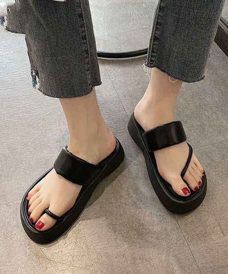 thick-soled sandals / 3color　hm1369