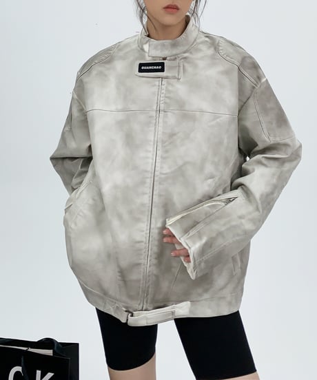 dirty leather riders jacket　hm1940