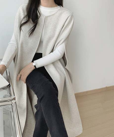 elegant cape coat / 3color　hm2591