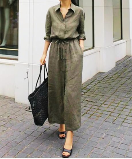 vacation style shirtdress　hm2535