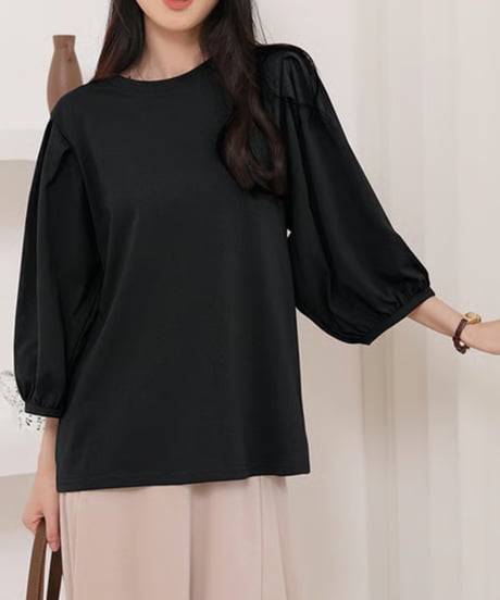 puff sleeve top / 7color　hm2960