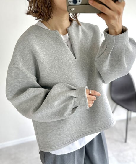 volume sleeve pullover / 3color　hm2600