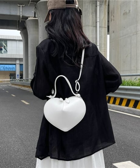 2way heart bag / 5color　hm1758