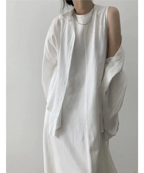 minimalist swing dress / 2color　hm2461