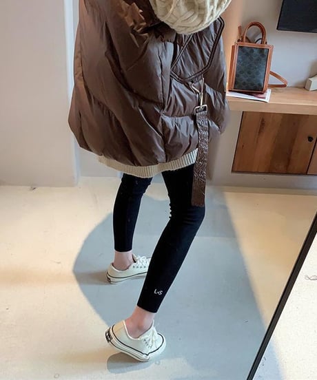 oversized padded vest / 3color　hm2720