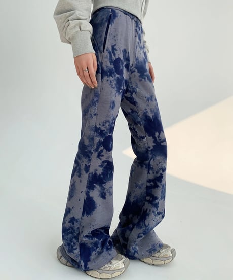 tie-dye dyeing pants　hm1935