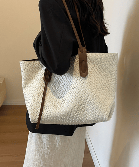 woven shoulder bag / 4color　hm2818