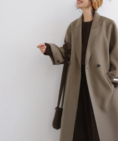 loose silhouette coat / 3color　hm1802