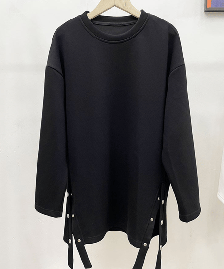 side snap tunic / 2color　hm2810