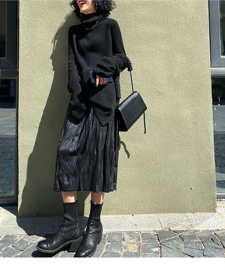 turtleneck sweater / 2color　hm1010