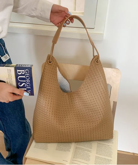 woven shoulder bag / 5color　hm2751