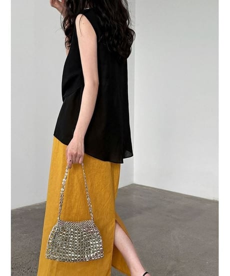 back slit skirt / 4color　hm2320
