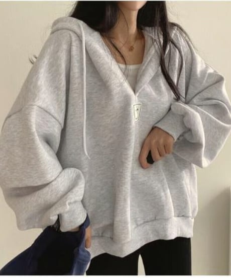 hoodie sweat top  / 3color　hm2639