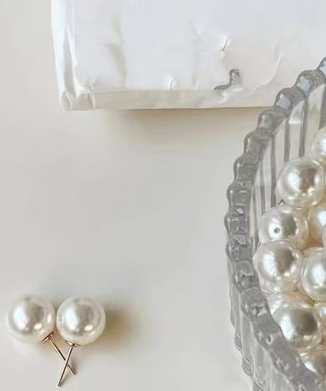 pearl stud pierce　hm2149
