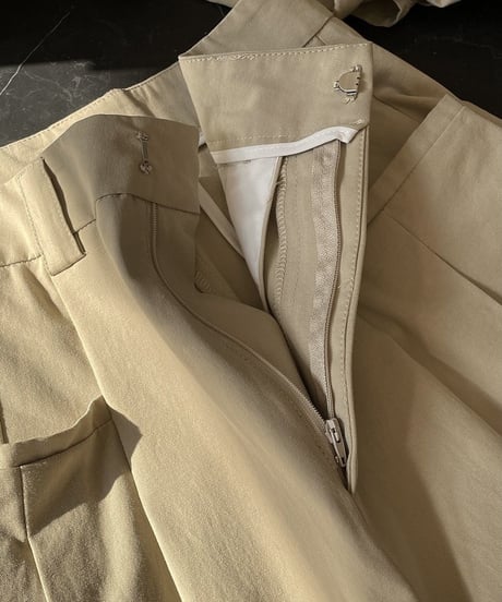 high waist wide pants / 2color　hm1748