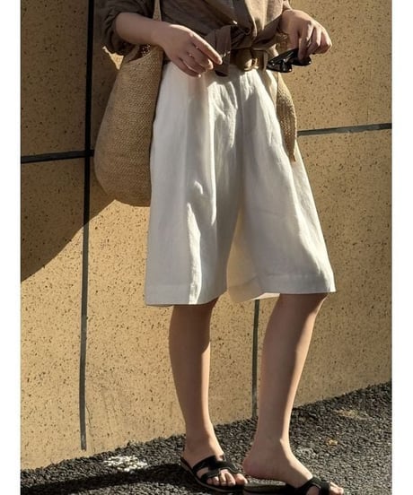 belted short pants　hm2279