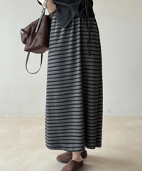 striped straight skirt　hm2741