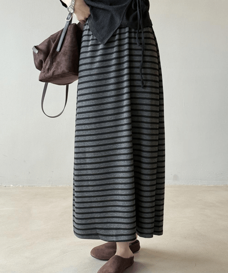 striped straight skirt　hm2741