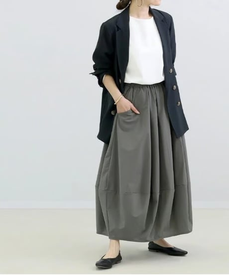 volume balloon skirt  / 2color　hm2634
