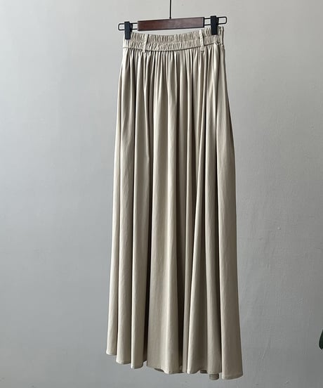 a-line long skirt / 2color　hm1740