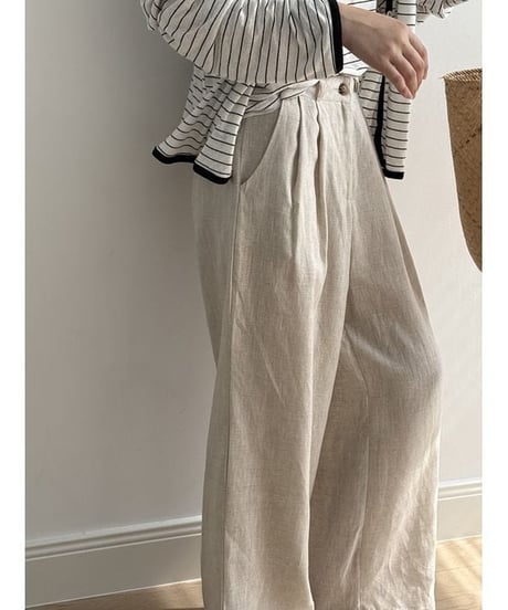 relax wide pants　hm2316