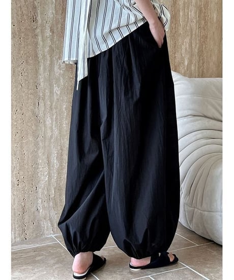switching balloon pants / 2color　hm2236