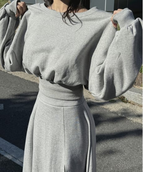 slit long skirt / top　hm2819