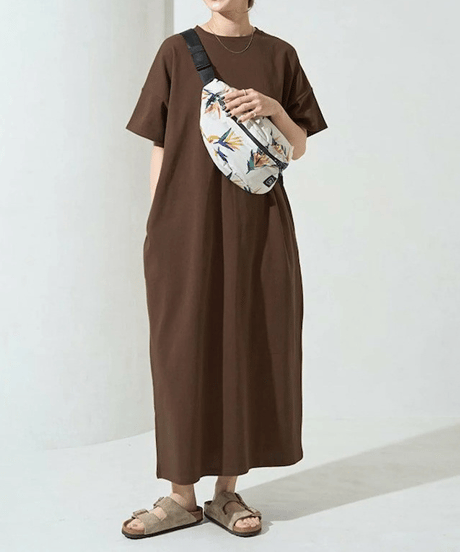 loose cotton dress / 7color　hm2927