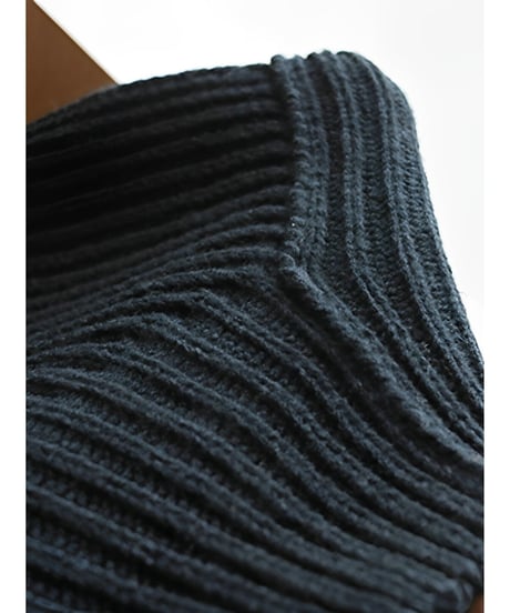 knit vest mini dress / 2color　hm1972